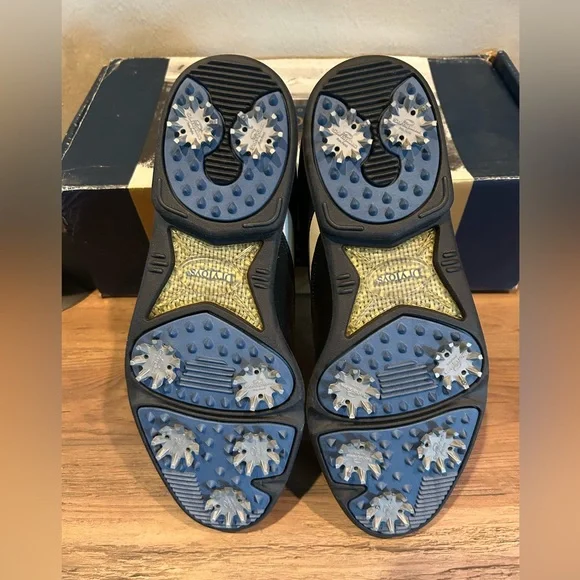 FootJoy DryJoy Classic Women’s Spiked Golf Shoes-Black And White-Size 7 NIB⛳️ - Picture 3 of 4